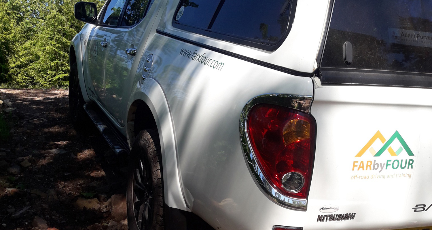 Far by Four are based in Scotland and provide LANTRA off road driver training courses LANTRA driver training in Scotland